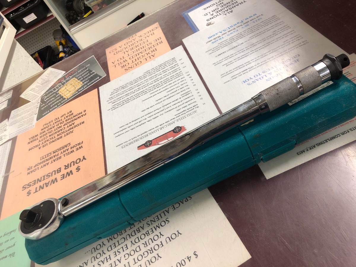 PITTSBURGH PRO Torque Wrench Good Carson Jewelry & Loan Carson City