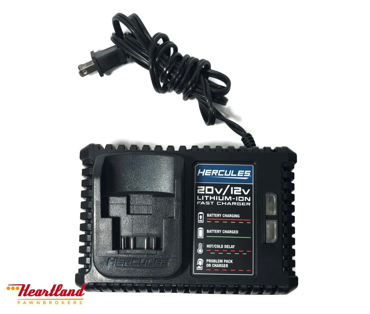 Hercules 20V Lithium Cordless 1/4 in. Hex Compact Impact Driver Kit