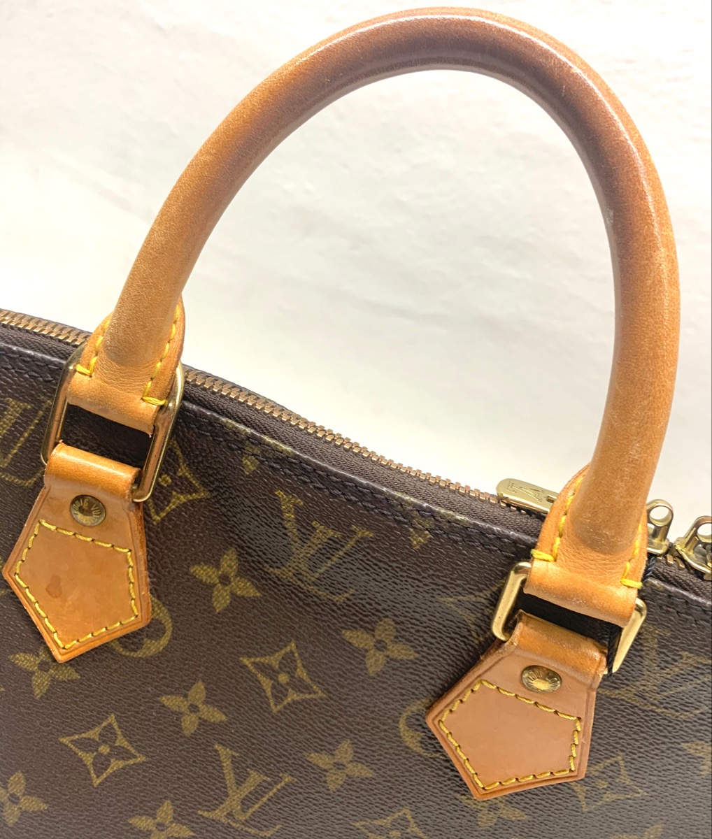 Authentic LOUIS VUITTON Vintage Handbag ALMA PM - MONOGRAM LV Bag Purse PARIS Good | Central ...