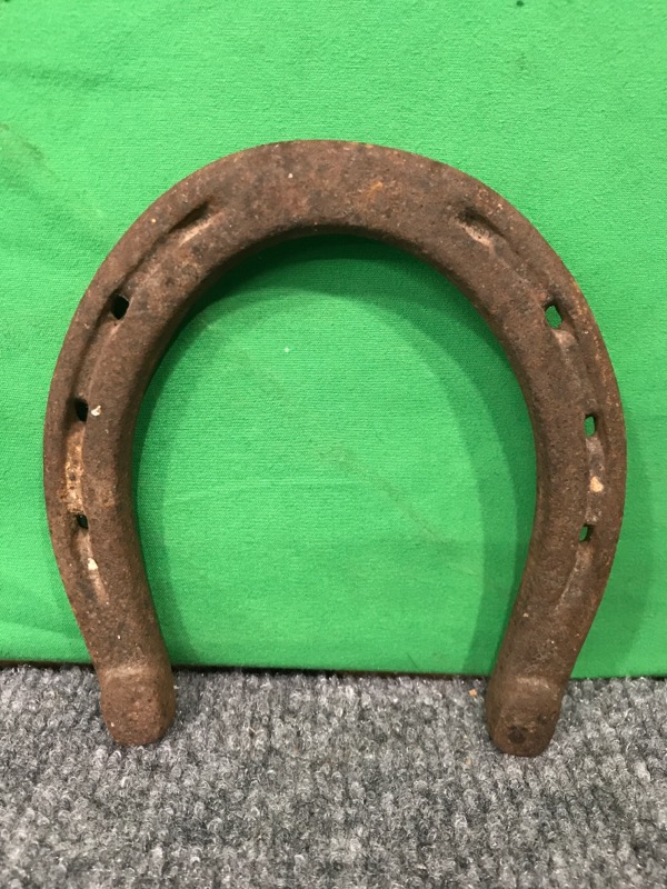 VINTAGE HORSESHOE 5" X 5" Good Sooner State Pawn LLC Oklahoma