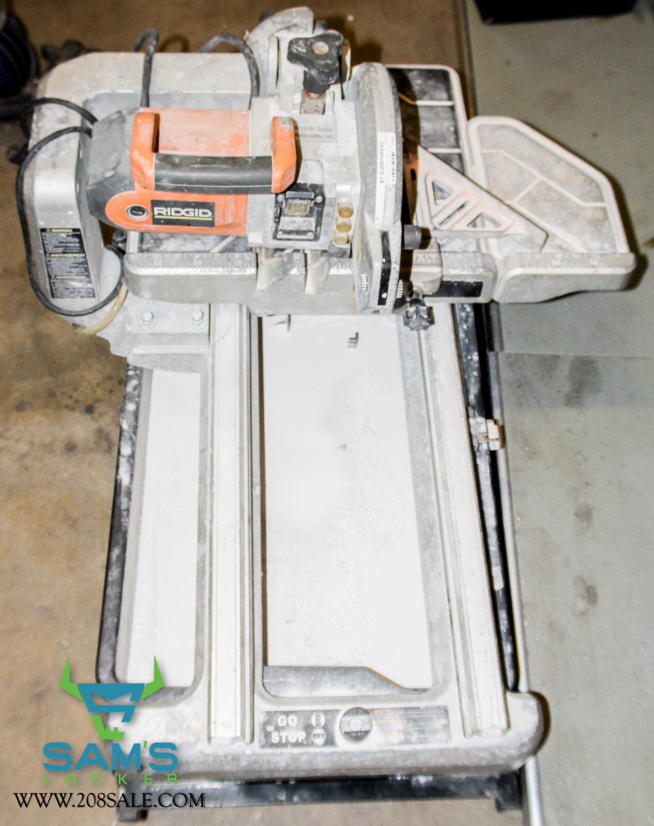 RIDGID TOOLS TILE CUTTER WTS2000 Good Sam's Locker Pawn and GOLD