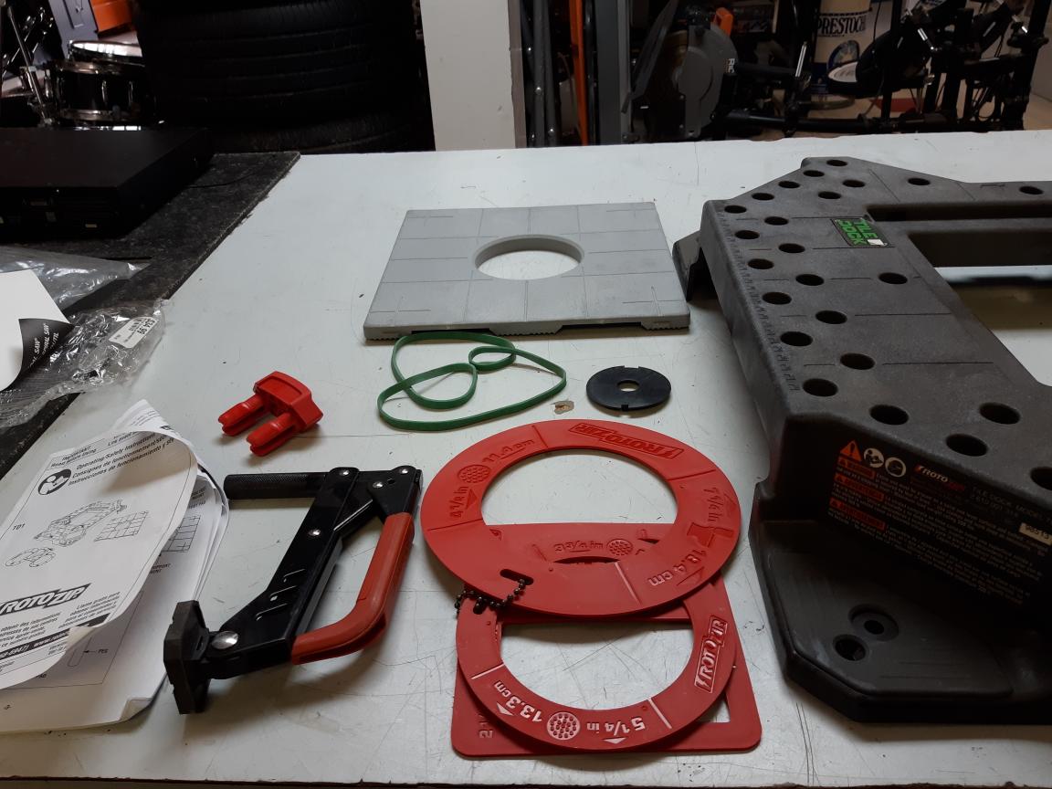 ROTOZIP TOOL ROTO SAW TILE CUTTER BASE TD110 Very Good River City