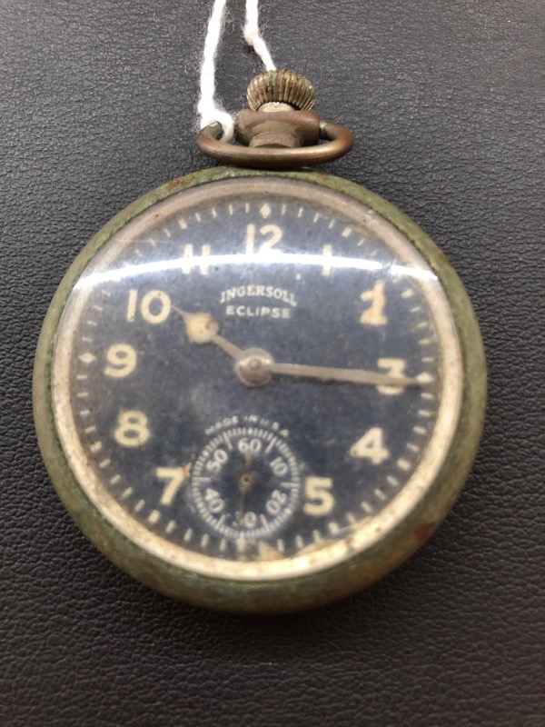 POCKET WATCH Ingersoll Eclipse For parts or not working Buya