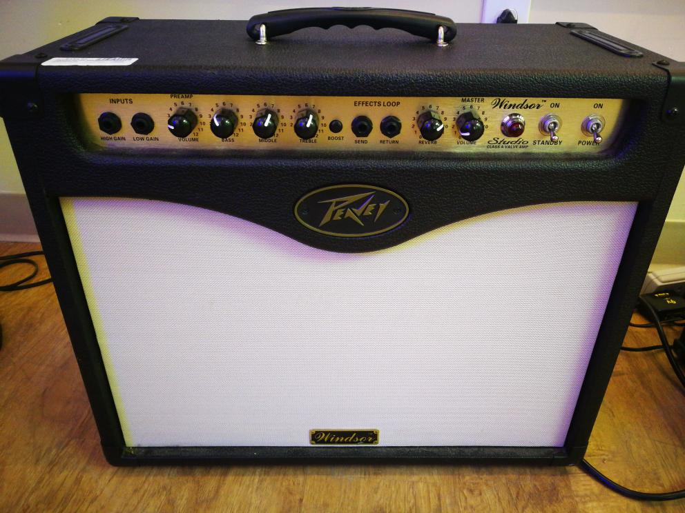 PEAVEY WINDSOR STUDIO 15" 1x12 COMBO AMP Very Good TSR Digital Ltd