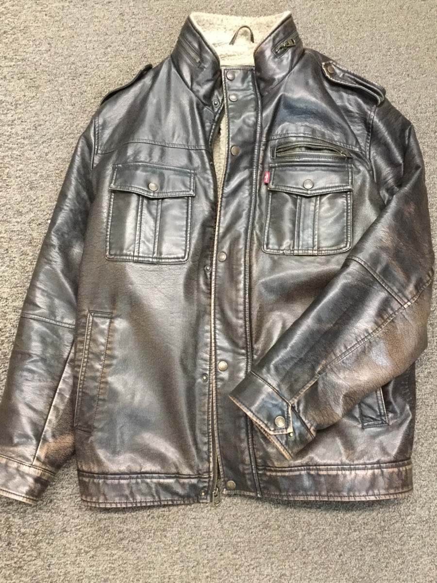 levi strauss leather jacket