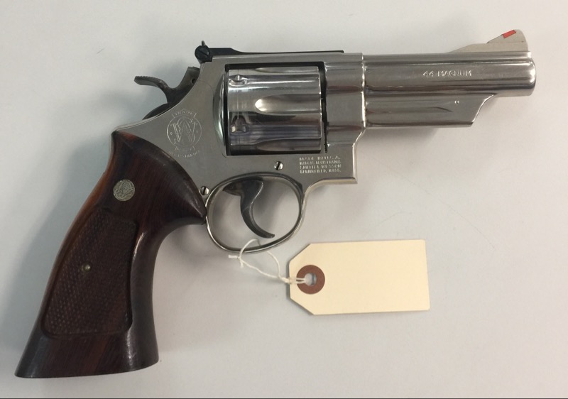 S&W 29-3 44 MAG NICKEL 4"
