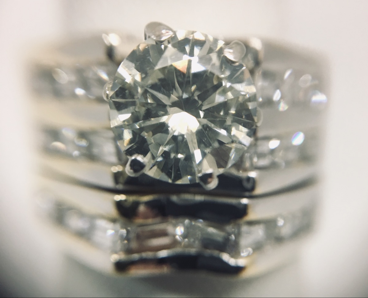 Lady's Diamond Engagement Ring 25 Diamonds 2.44 Carat T.W. 14K Yellow