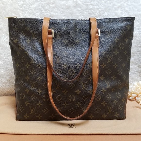 Price Guide: LOUIS VUITTON CABAS MEZZO GM - MONOGRAM | Buya