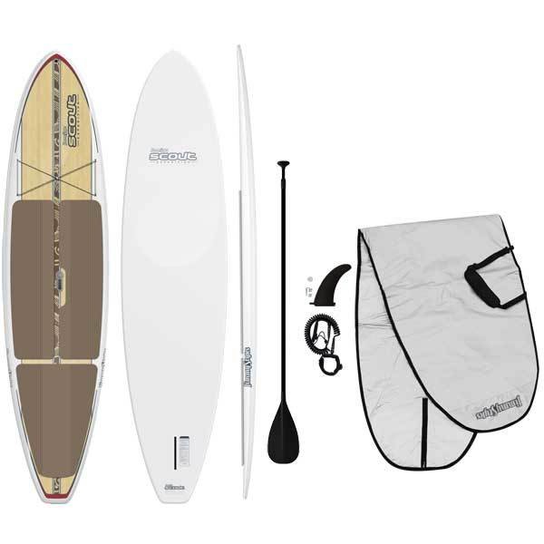Jimmy Styks 11'4" Scout Expedition StandUp Paddleboard Package, Bamboo