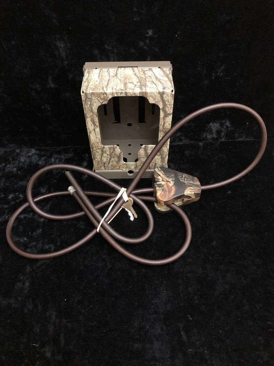 browning game camera lock box