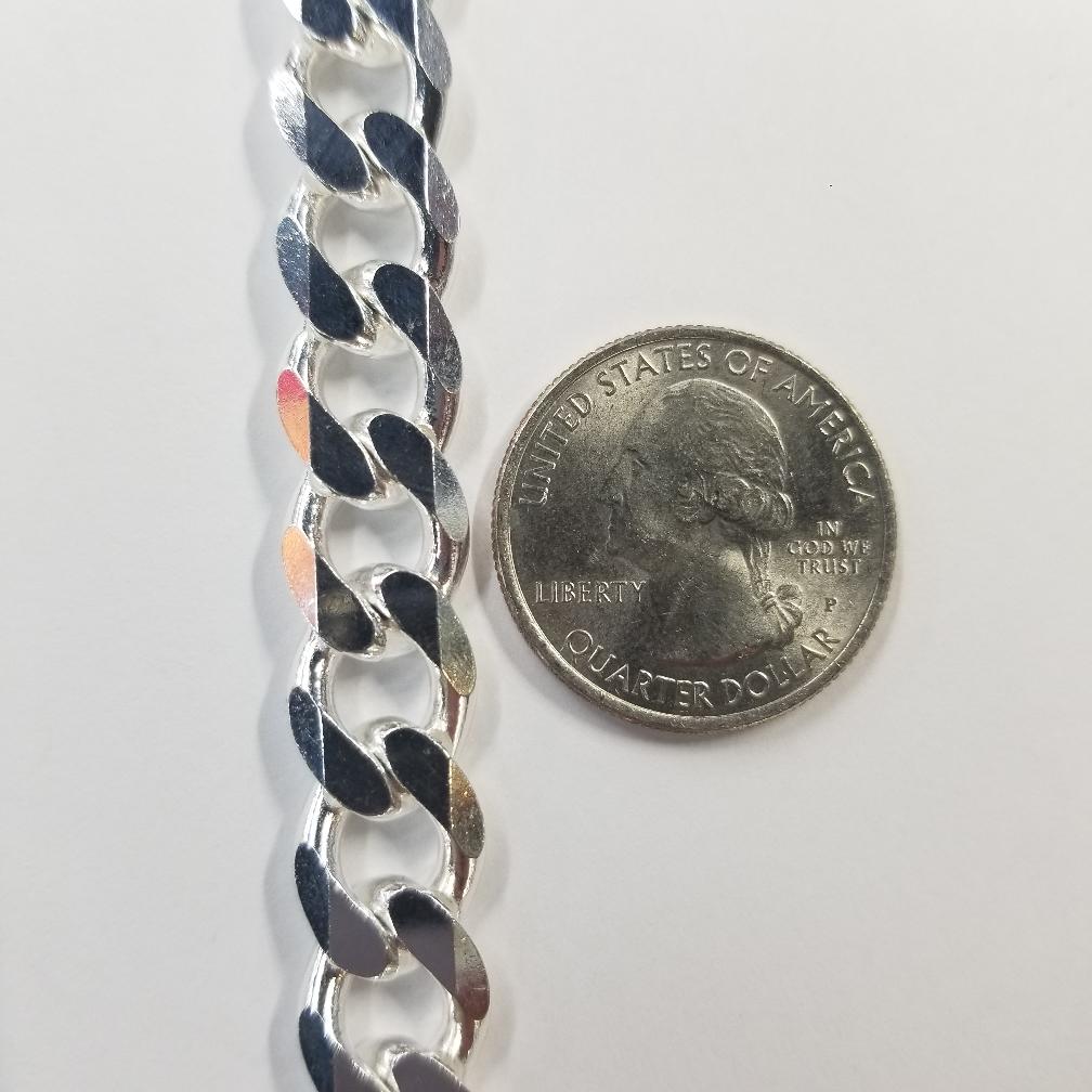 28" Silver Cuban Chain 925 Silver 81.5dwt New | Sharp ...