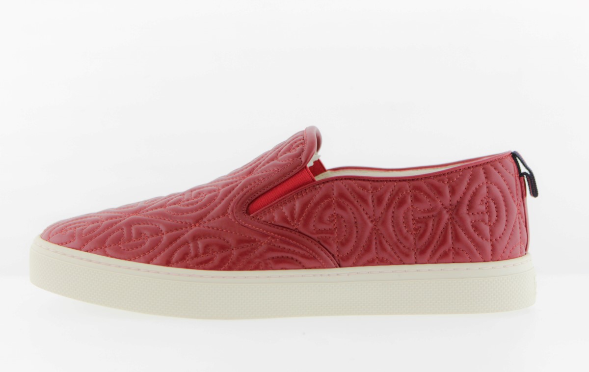 gucci dublin slip on sneakers