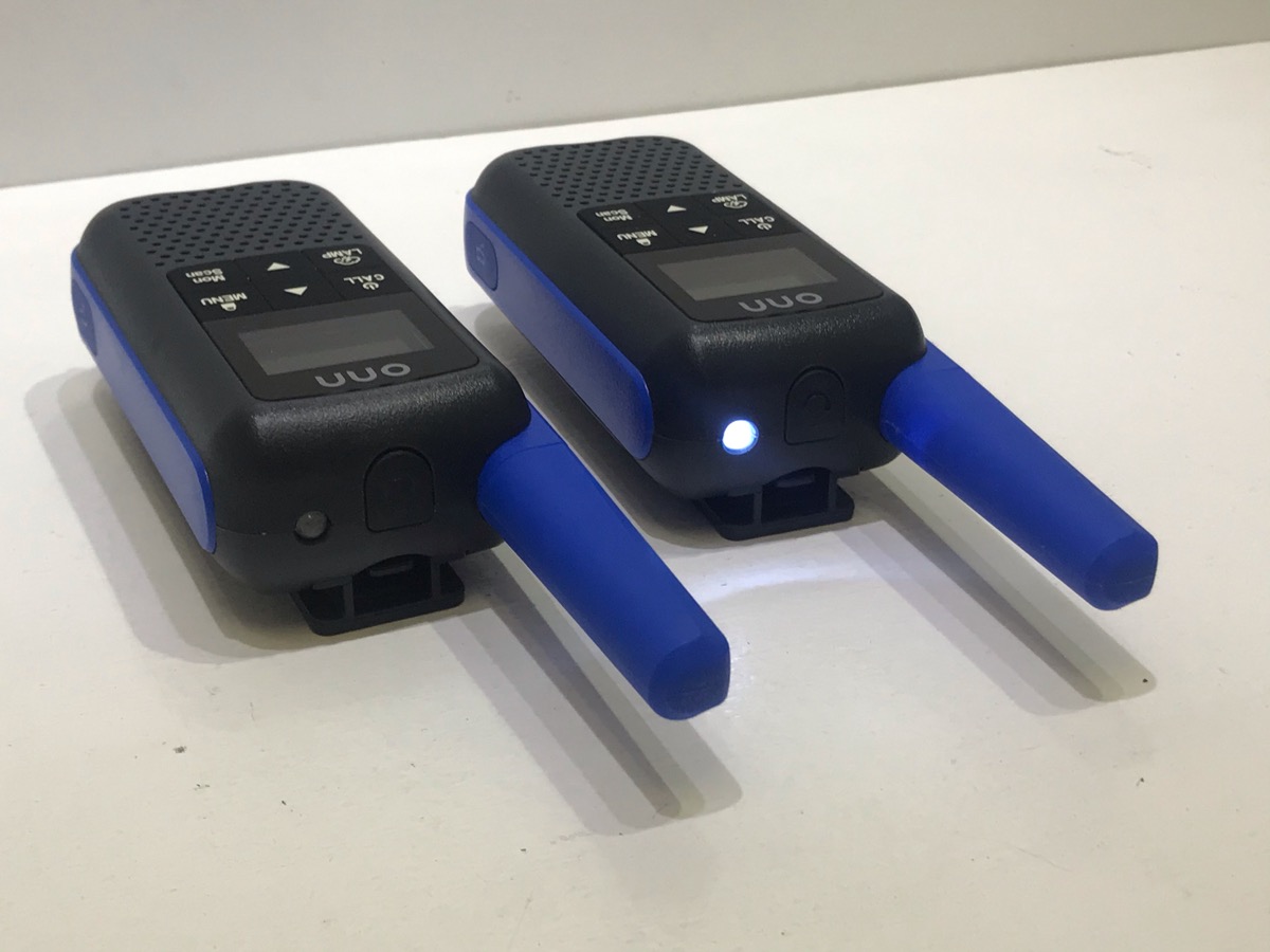 ONN ONA19WT004 NOAA 32 Mile 22 Channel Walkie Talkie 2 Pack With