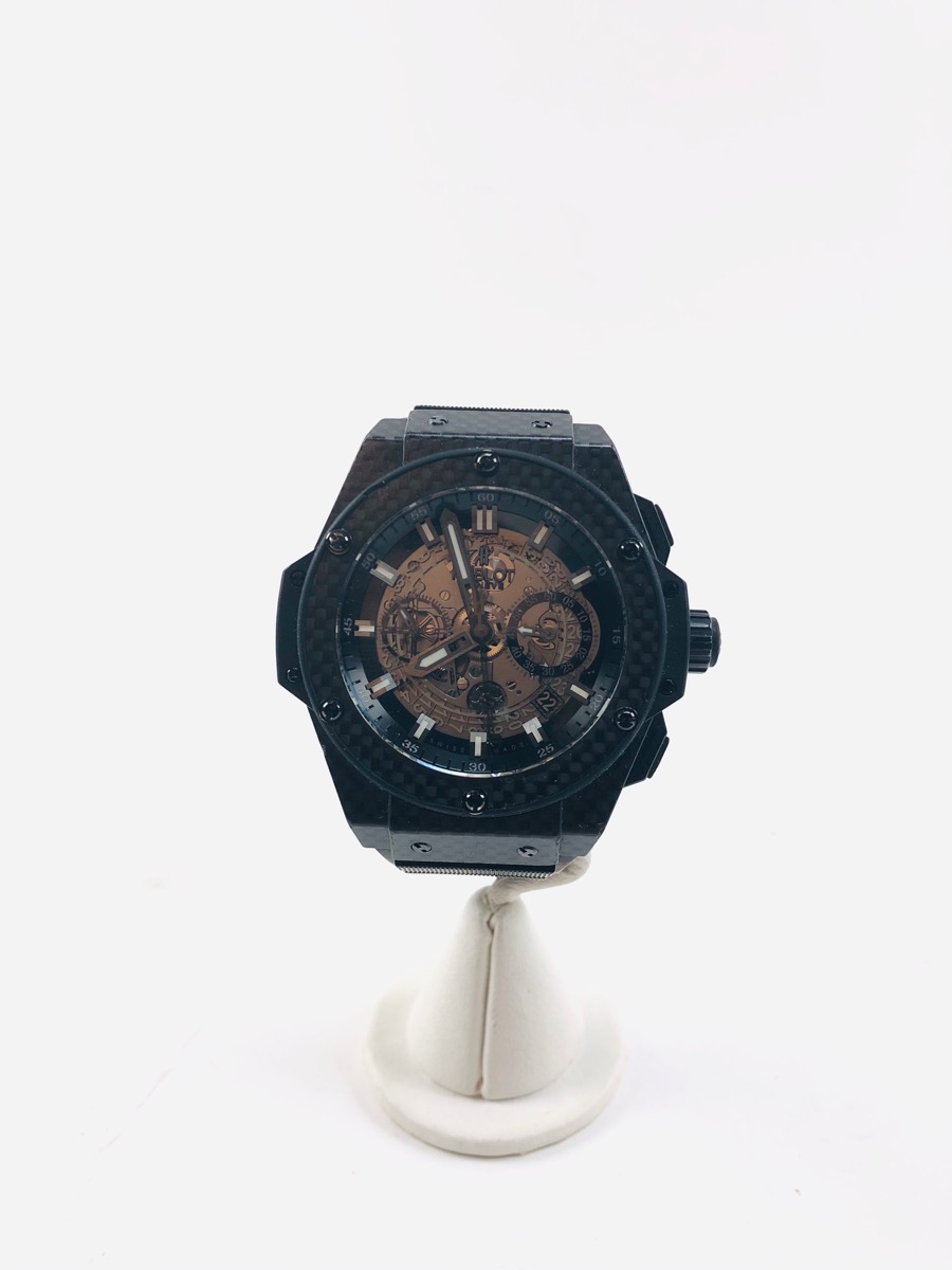 HUBLOT Gent's Wristwatch BIG BANG KING POWER UNICO SKELETON Very Good ...