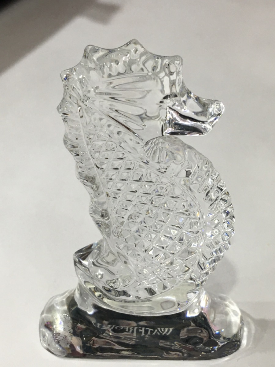 waterford seahorse figurine