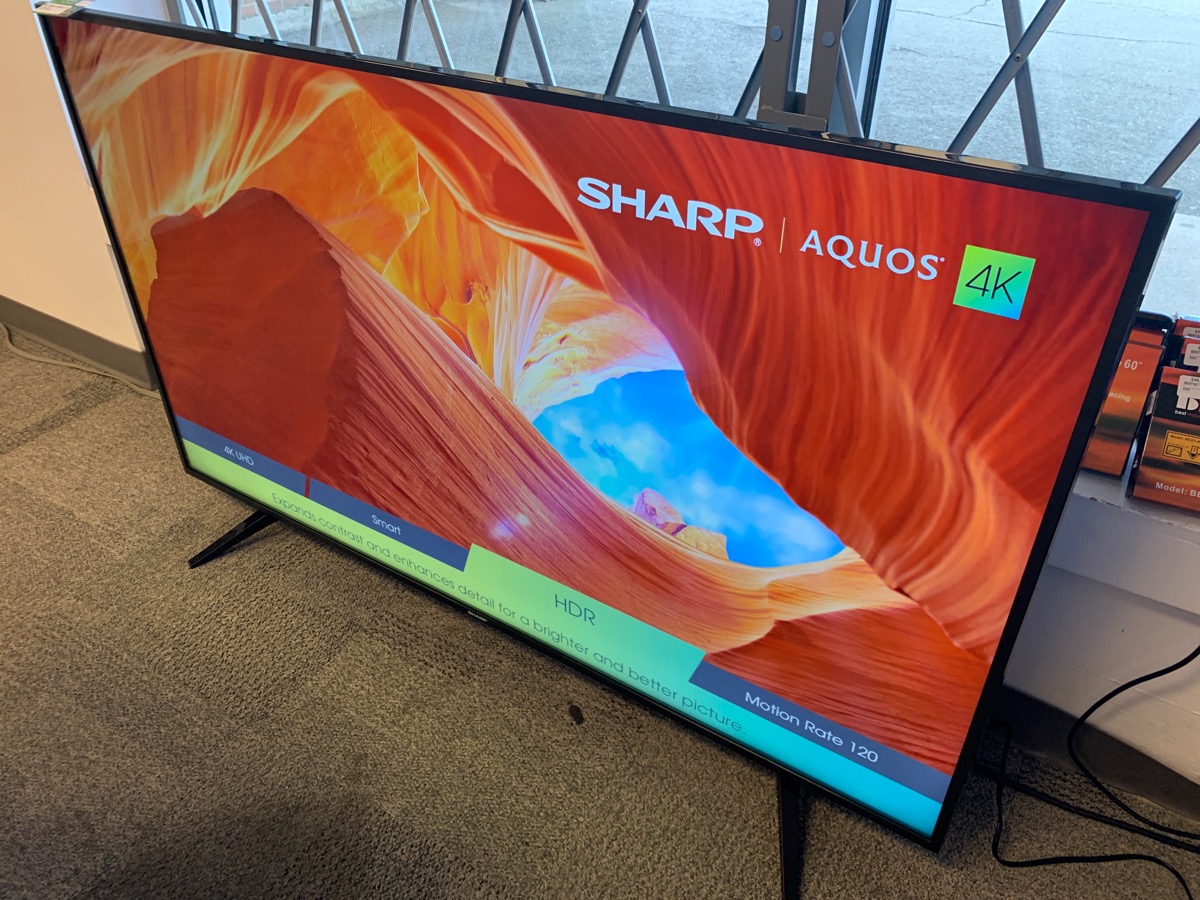 SHARP 65" 4K SMART TV W/ REMOTE Very Good TSR Digital Ltd