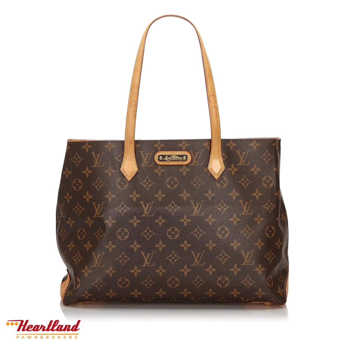 Louis Vuitton Wilshire GM Monogram Tote Handbag Very Good | Heartland Pawnbrokers | Kansas