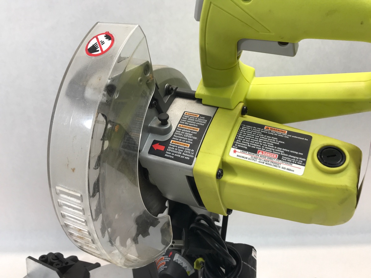 Ryobi TS1143L 9 Amp 71/4" Compound Miter Saw with Laser Good