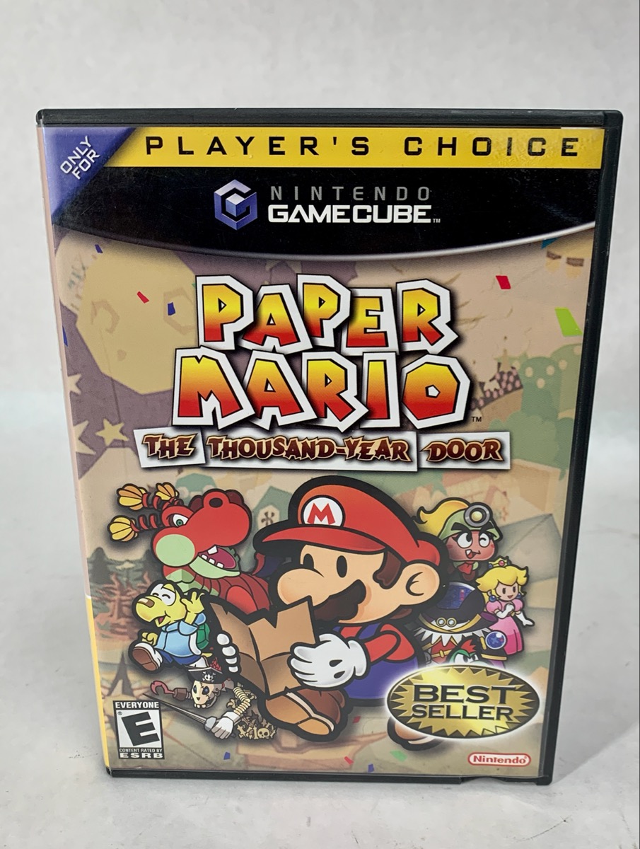 Nintendo Gamecube Paper Mario The Thousand Year Door Good | Heartland ...