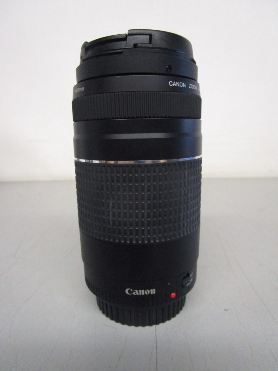 Canon Ef 75 300mm 75 300 1 4 5 6 Iii Telephoto Lens Very Good Mcbride Music Pawn Denton Tx