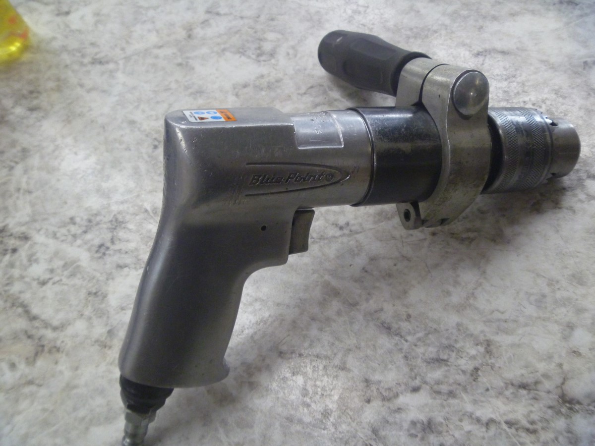 BLUEPOINT AIR DRILL AT856 GOOD CONDITION NO CHUCK KEY Good