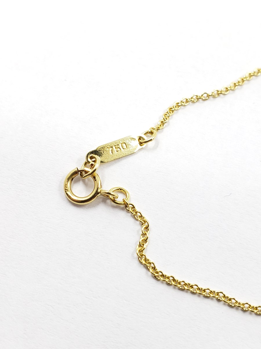 Tiffany & Co. Gold Necklace 18K Yellow Gold 6.46g Pre