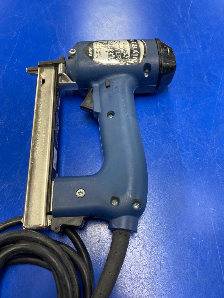 CARPET TOOLS CRAIN 625 POWER TACKER; ASIS For parts or not working