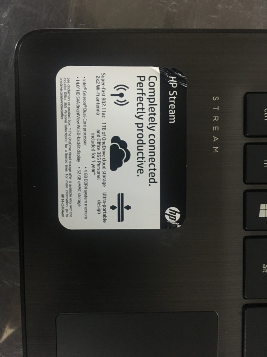 HEWLETT PACKARD STREAM 14CB164WM Very Good Buya
