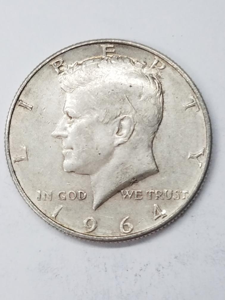 1964 D Kennedy Half Dollar 50 Cents United States Coin Very Good | Buya