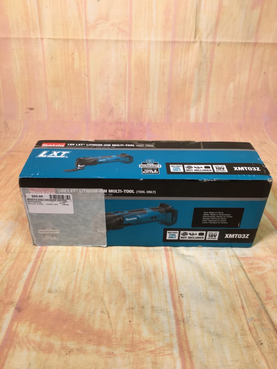 MAKITA XMT03Z DISC GRINDER MAKITA MODEL XMT03Z, SERIAL NUMBER XMT03Z SEALED Like New Beach