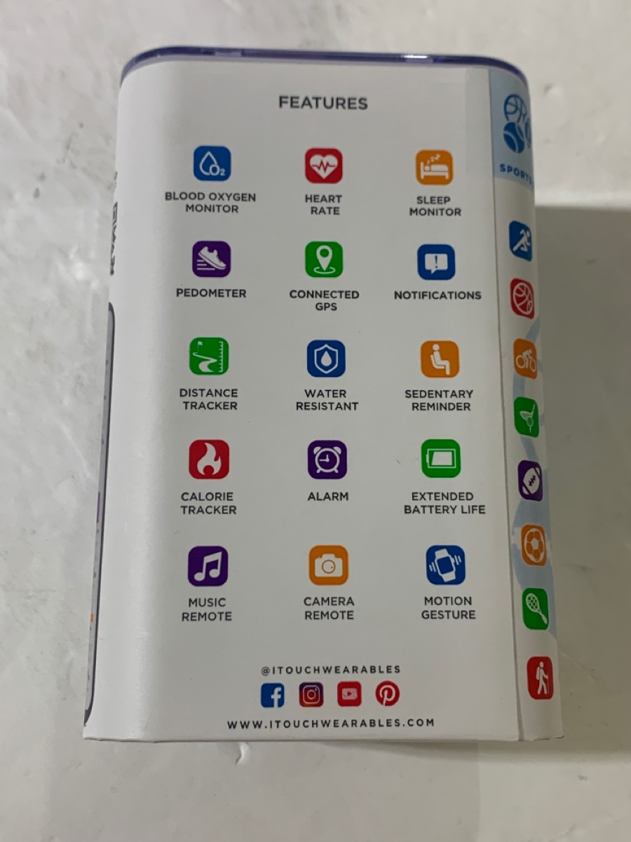 i touch air special edition smartwatch