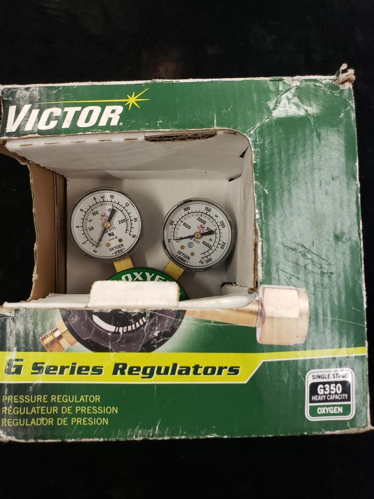 VICTOR WELDING SR 450 SERIES SINGLE STAGE HEAVY DUTY REGULATORS Like