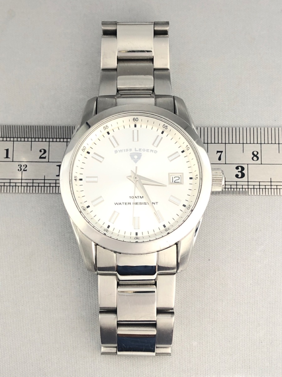 Timeless! Swiss Legend "Classic" Stainless Steel Men's  