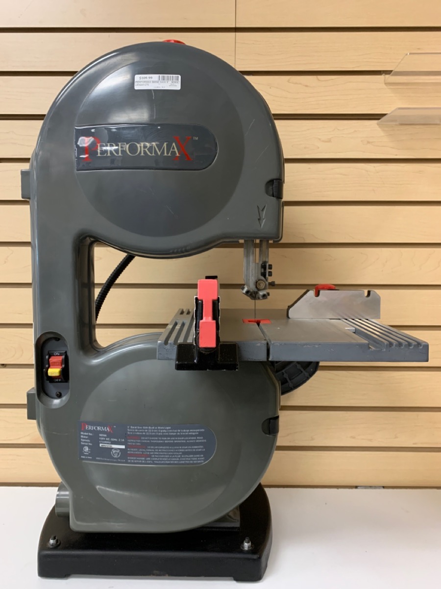 PERFORMAX BANDSAW 9" 90906 Like New | Greenbacks Pawnshop | Ontario