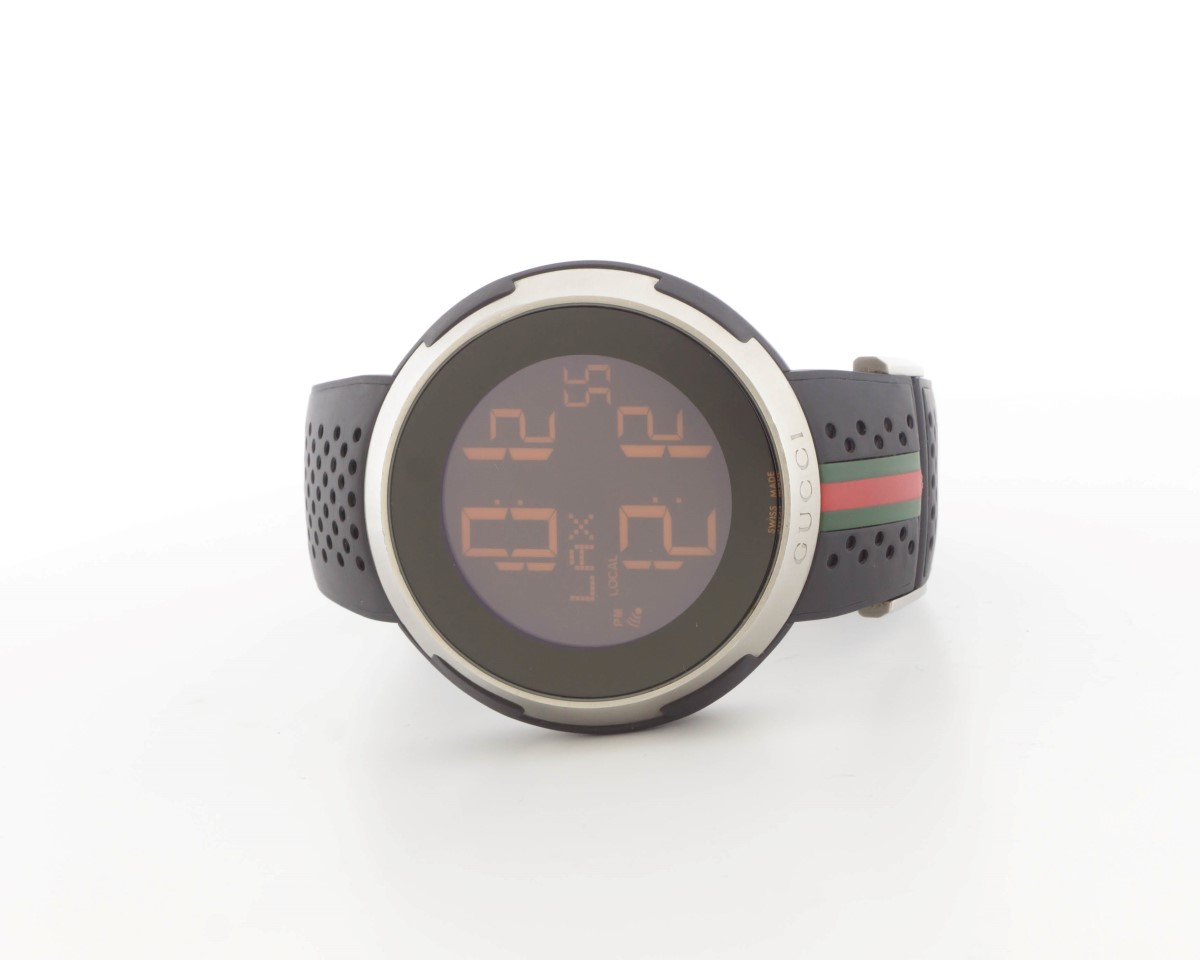 Gucci I-Gucci 114 Mens Digital Wristwatch Very Good | CashCo Pawn | San ...