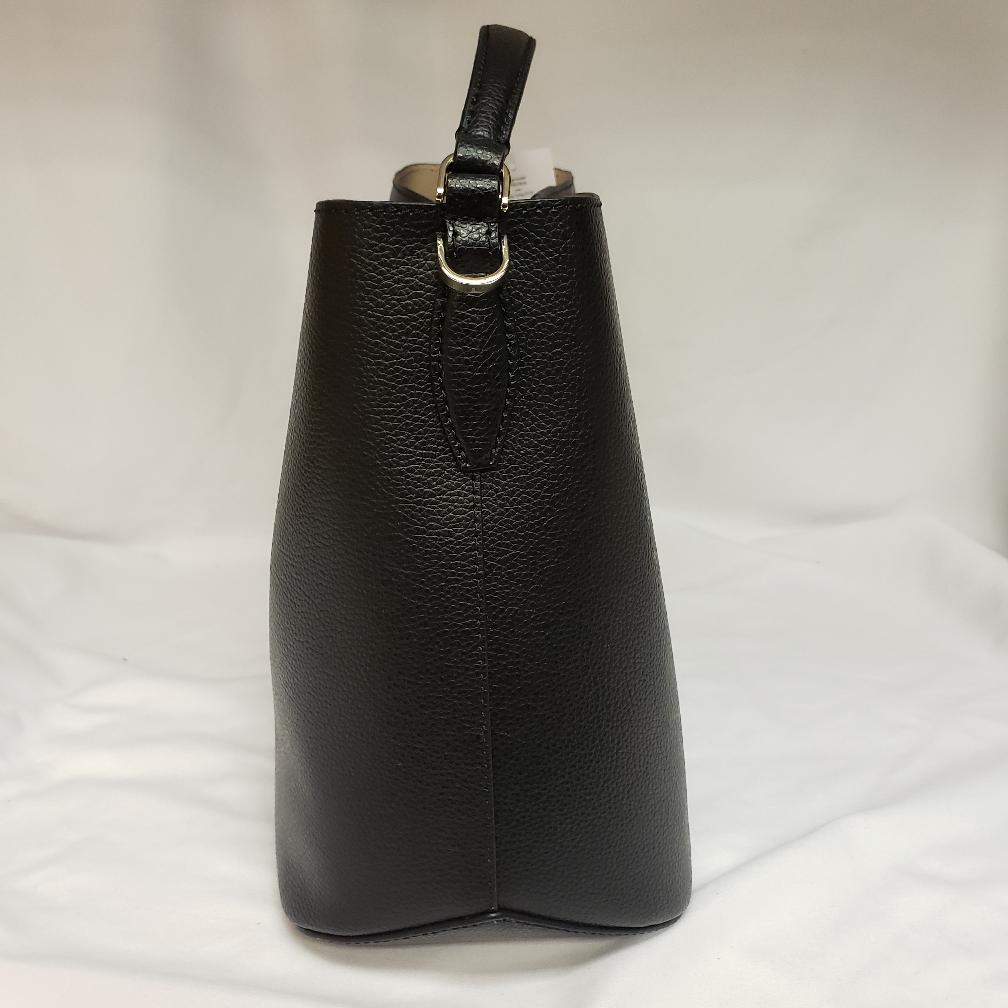 kate spade eva small bucket bag black