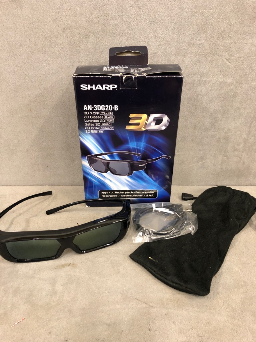 SHARP 3D GLASSES AN3DG20B Good Capital Pawn Salem OR