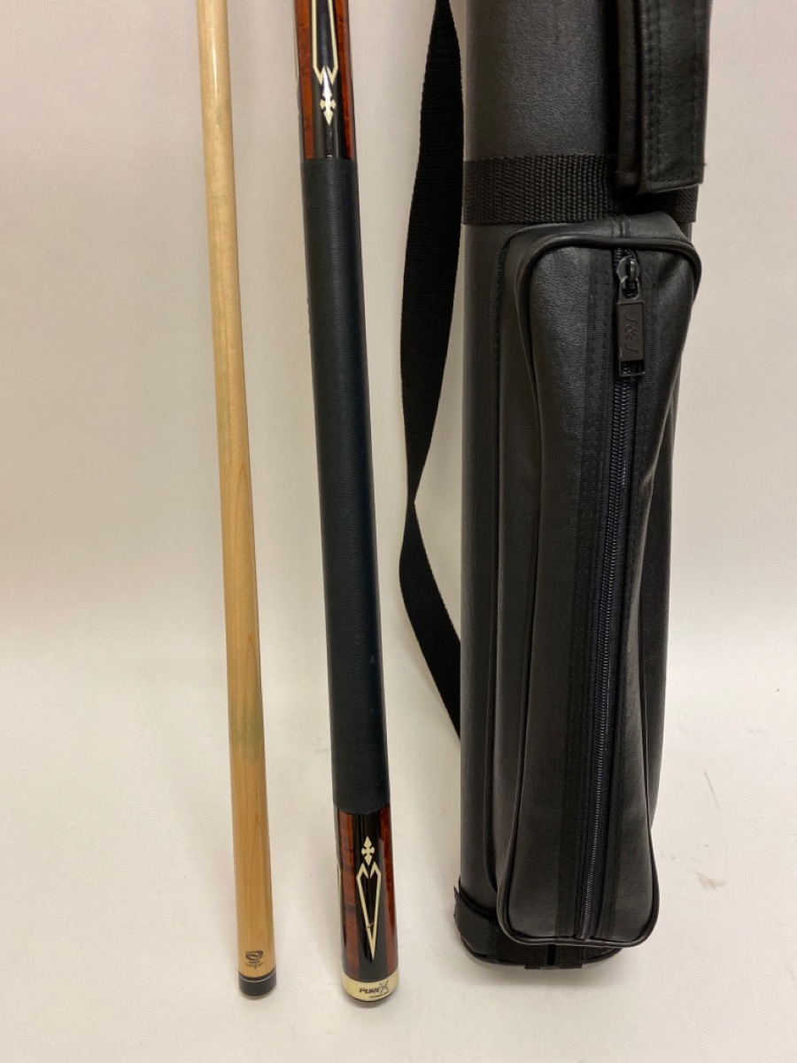 PURE X, 147 POOL CUE W/CASE 20OZ. Very Good Capital Pawn Salem OR