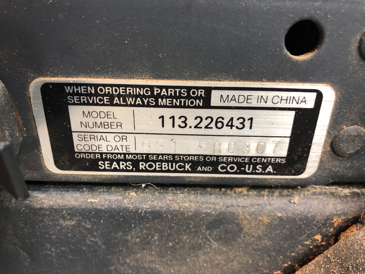 CRAFTSMAN 113.226431 BELT SANDER Good Sharp Assets LLC Gonzales LA