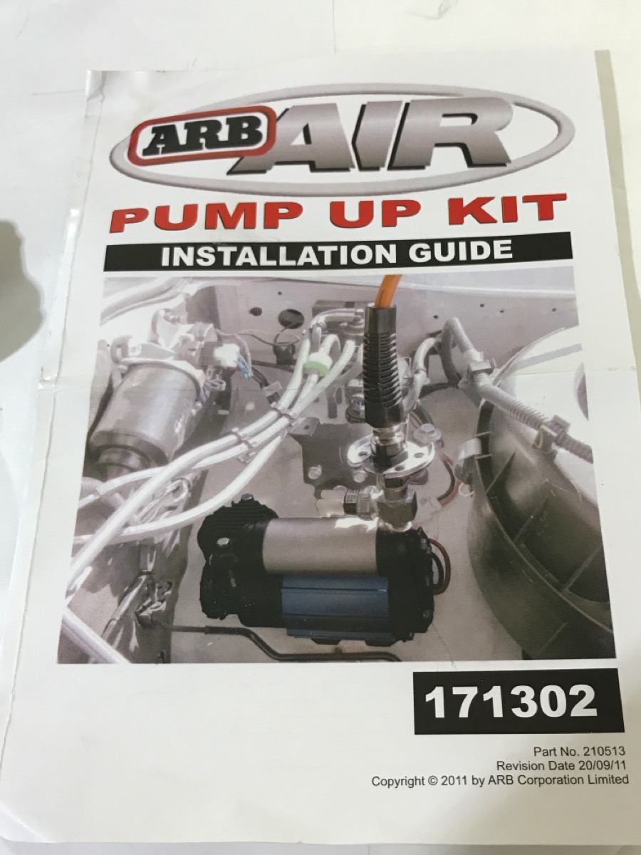 ARB Air Compressor Pump Up Kit 4x4 Accessories Very Good Buya