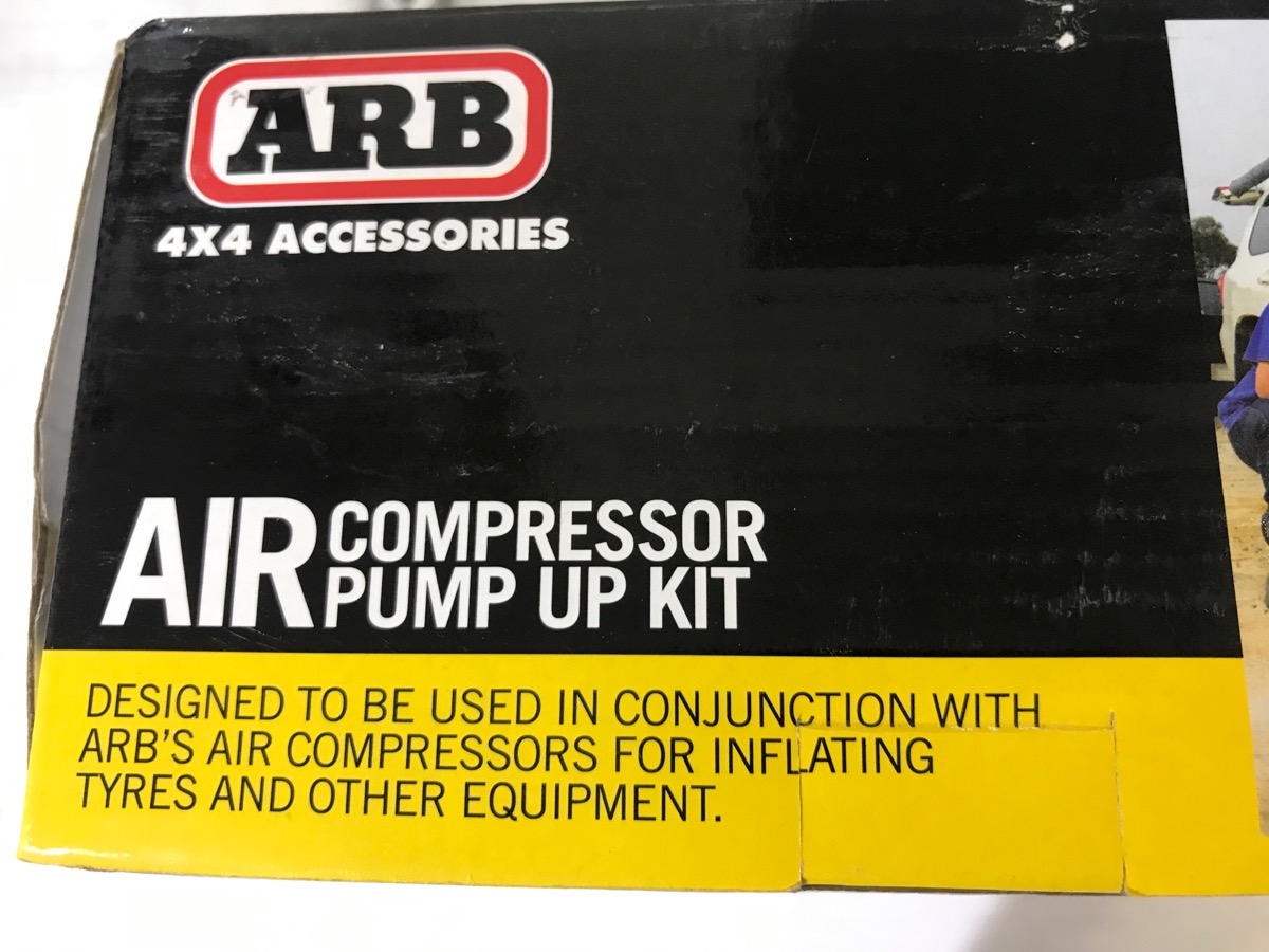 ARB Air Compressor Pump Up Kit 4x4 Accessories Very Good Buya