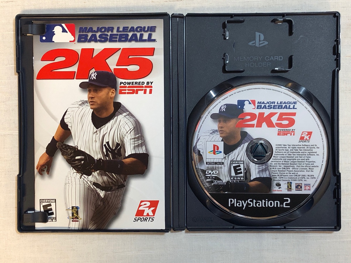 MAJOR LEAGUE BASEBALL 2K5 - PS2 Good | Buya