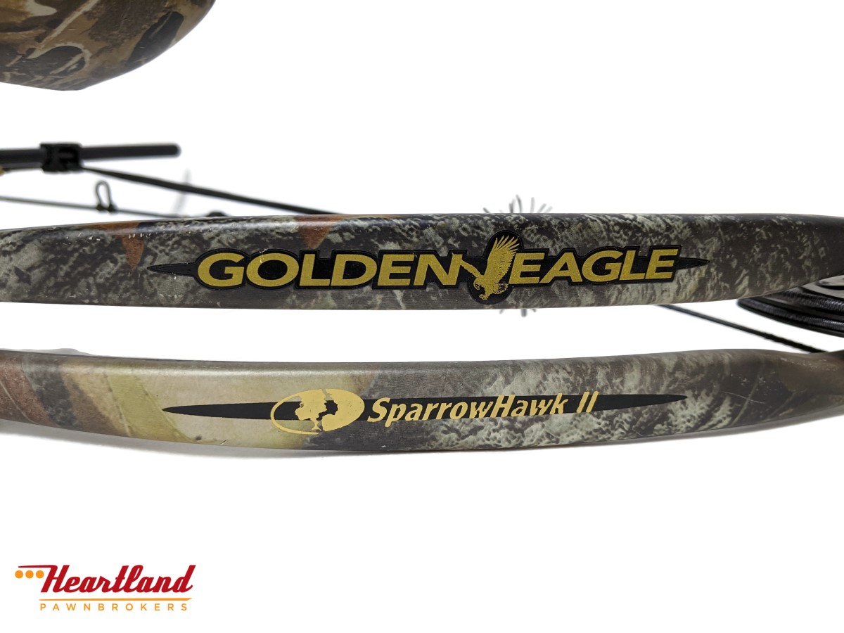 Golden Eagle Archery Sparrowhawk II Compound Bow Good Heartland