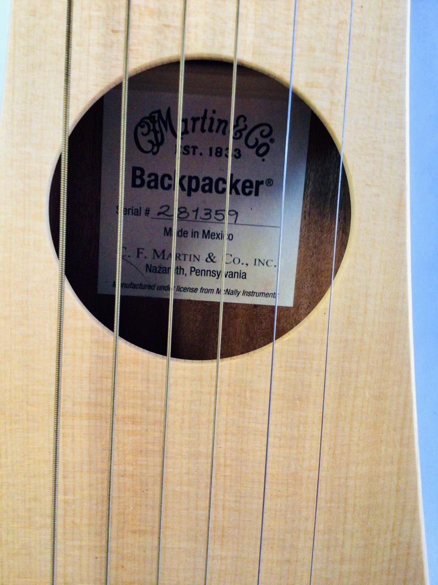 MARTIN GUITAR THE BACKPACKER GUITAR Acceptable Buya
