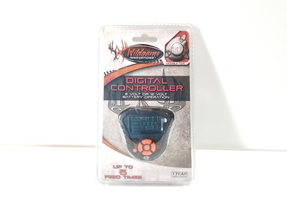 Wildgame Innovations TDX Digital Controller 6 Volt 12 Volt Feeder Timer