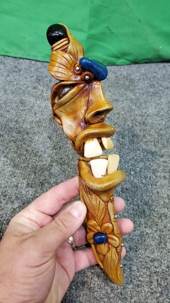 Unique Voodoo / Tribal Ceremonial Dagger Knife Super
