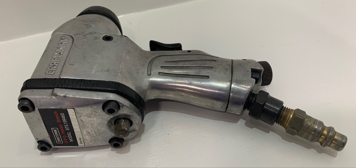 Craftsman 875.199460 3/8" Pneumatic Air Impact Wrench 1075ft.lbs. Very