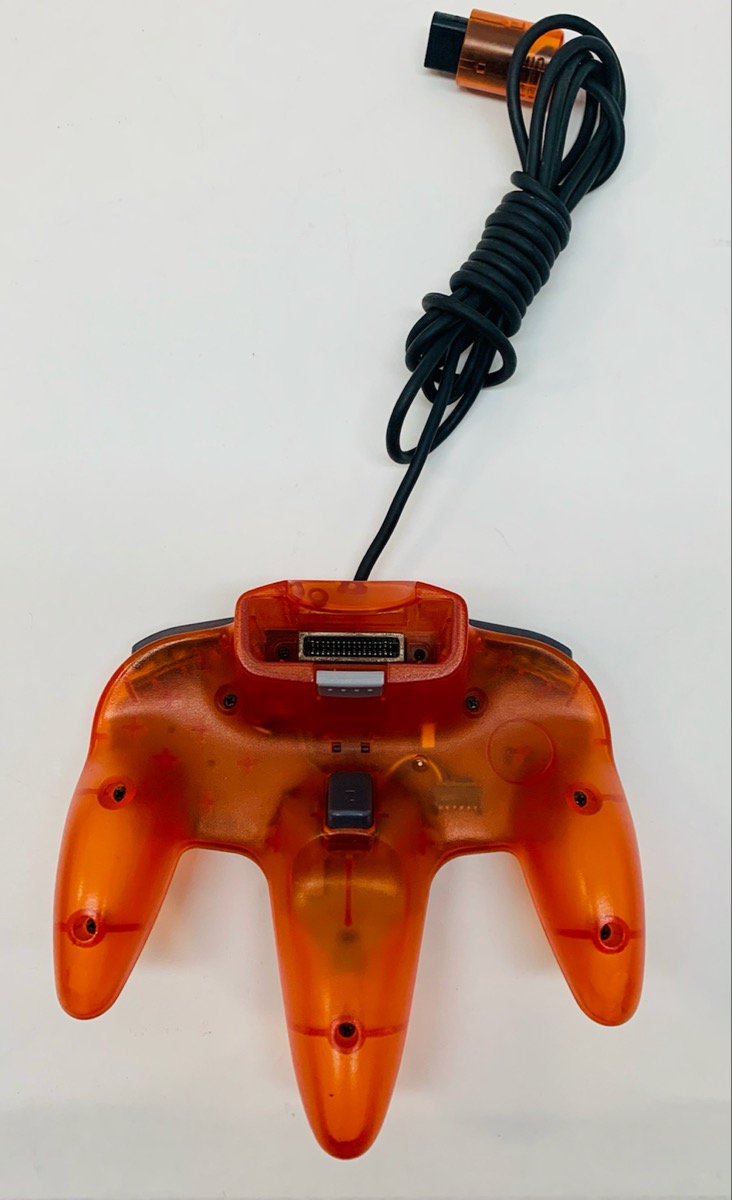 nintendo 64 orange