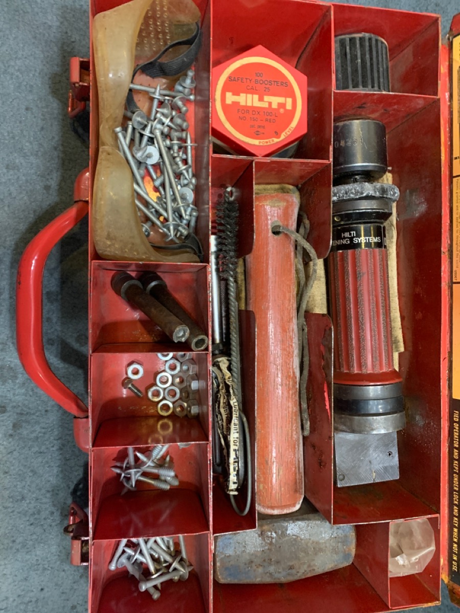 HILTI DX100L POWDER ACTUATED NAIL GUN Good Buya
