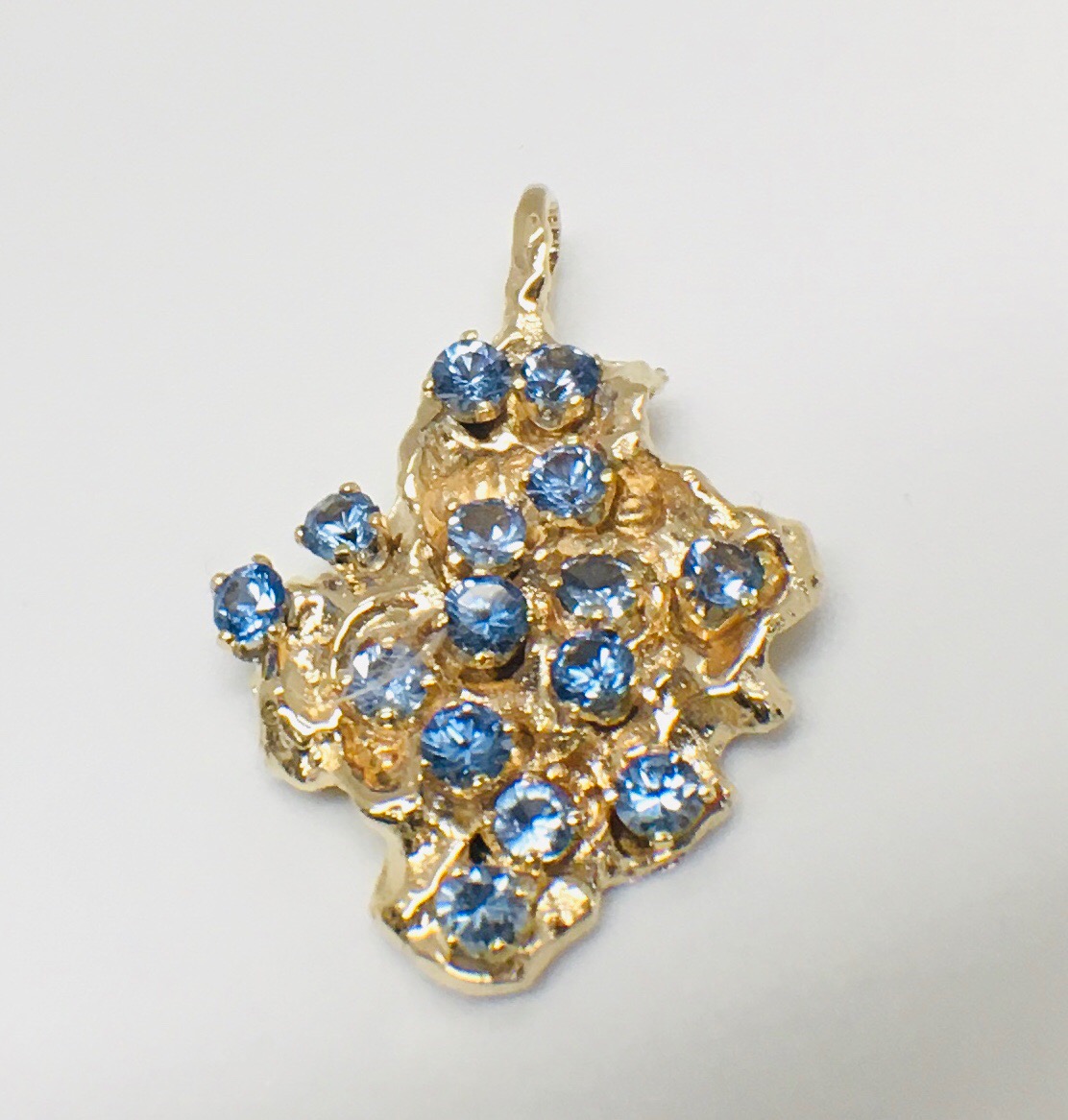 Aquamarine Pendant 14K Yellow Gold 3.9dwt Pre-owned | Buya